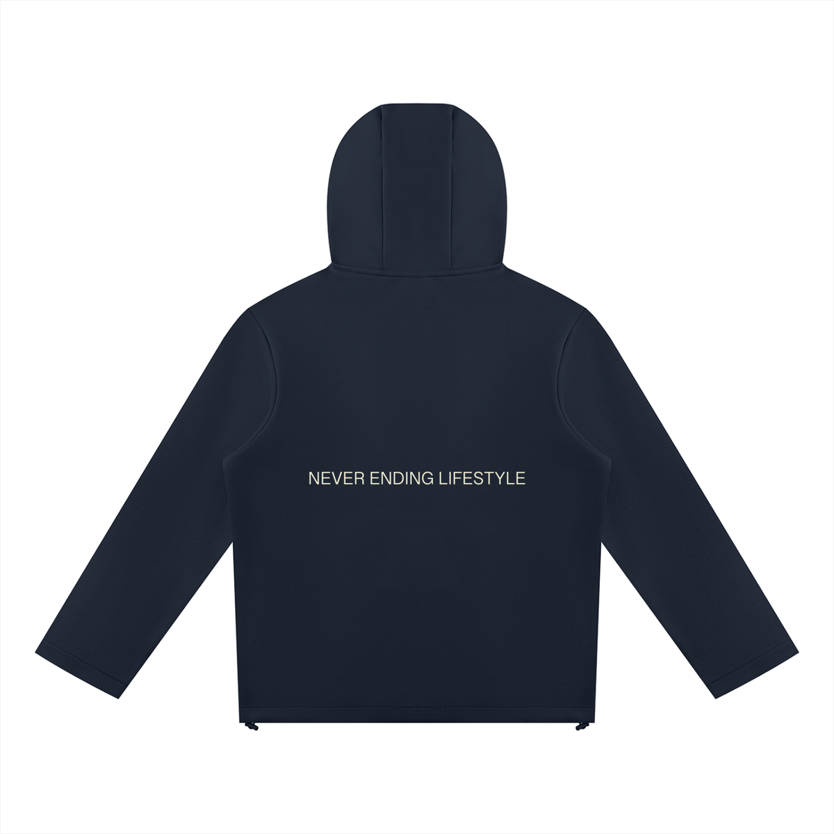 Never Ending Lifestyle Unisex Paneled Full-Zip Hoodie