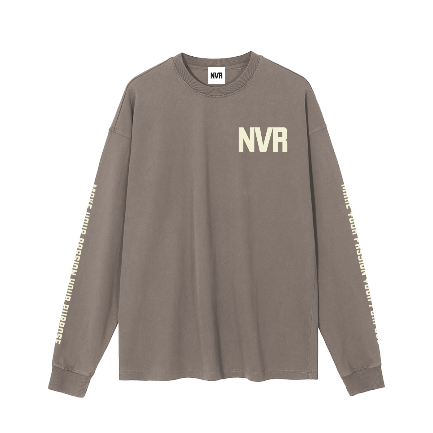 Never Ending Lifestyle Vintage Washed Long Sleeve T-Shirt