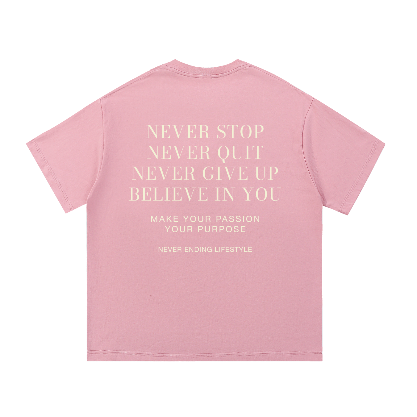Never Ending Lifestyle Essential Cotton T-Shirt