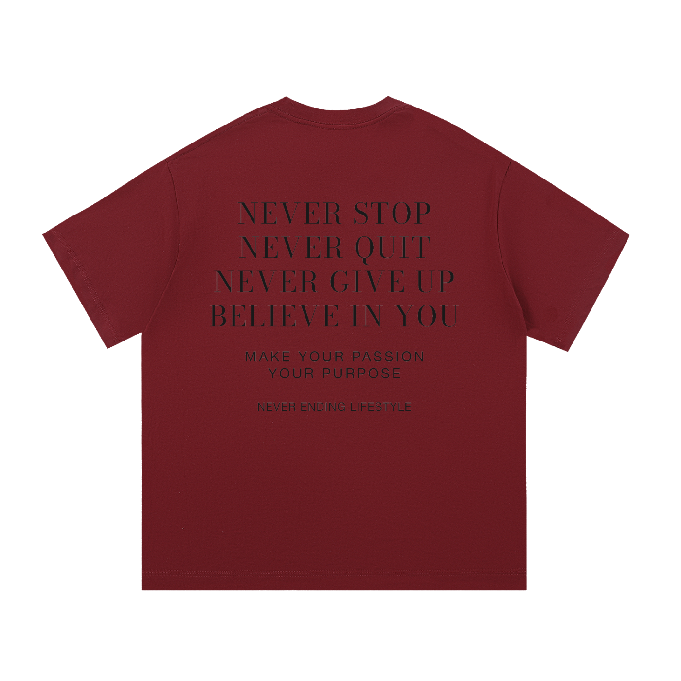 Never Ending Lifestyle Essential Cotton T-Shirt