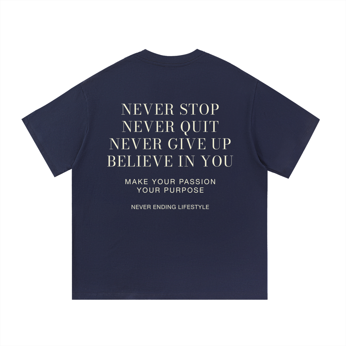 Never Ending Lifestyle Essential Cotton T-Shirt
