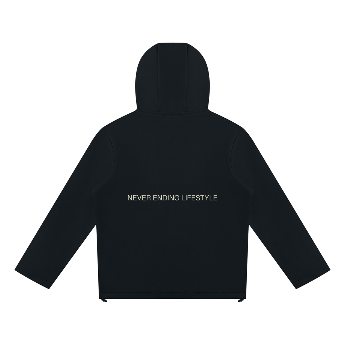 Never Ending Lifestyle Unisex Paneled Full-Zip Hoodie