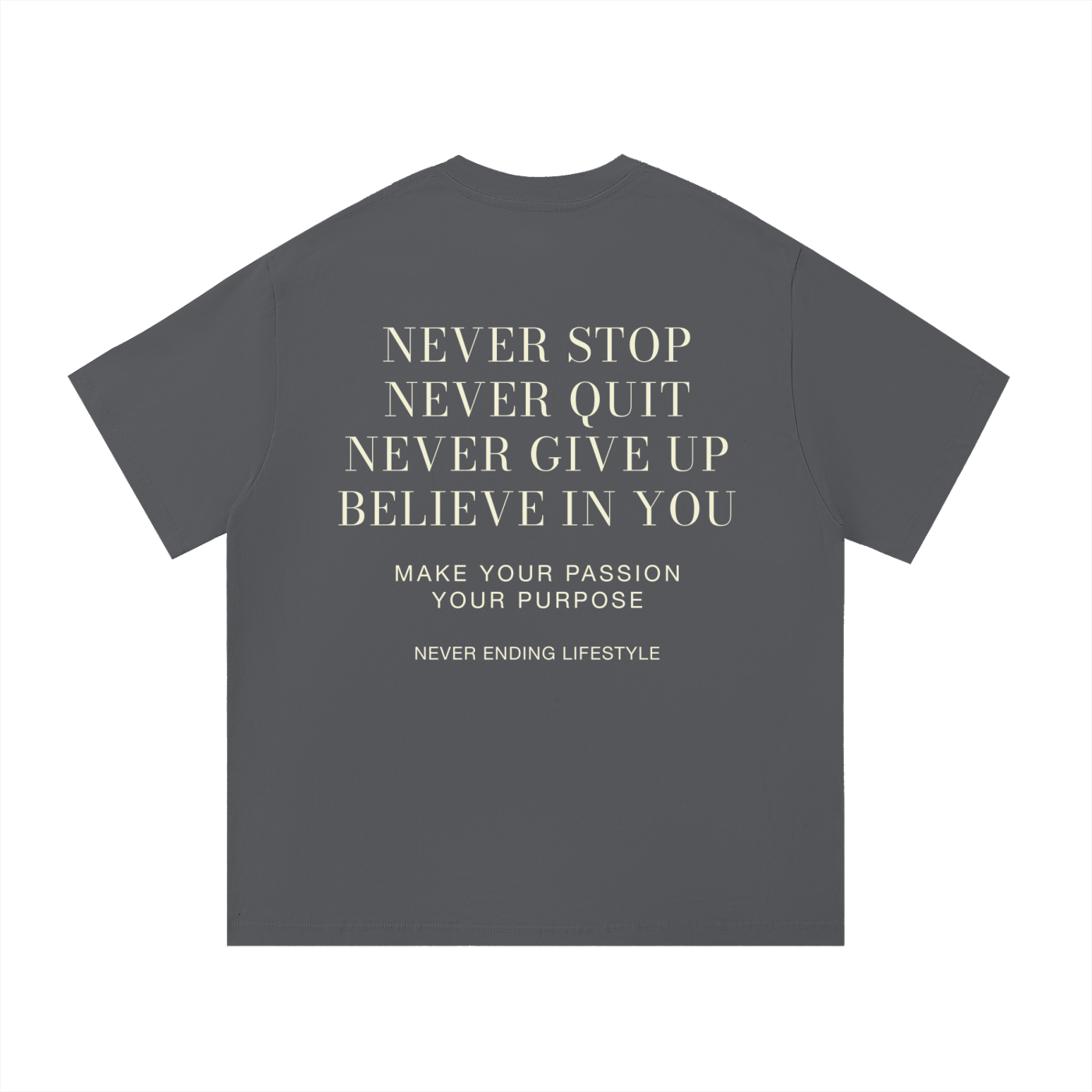 Never Ending Lifestyle Essential Cotton T-Shirt