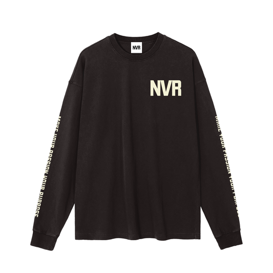 Never Ending Lifestyle Vintage Washed Long Sleeve T-Shirt