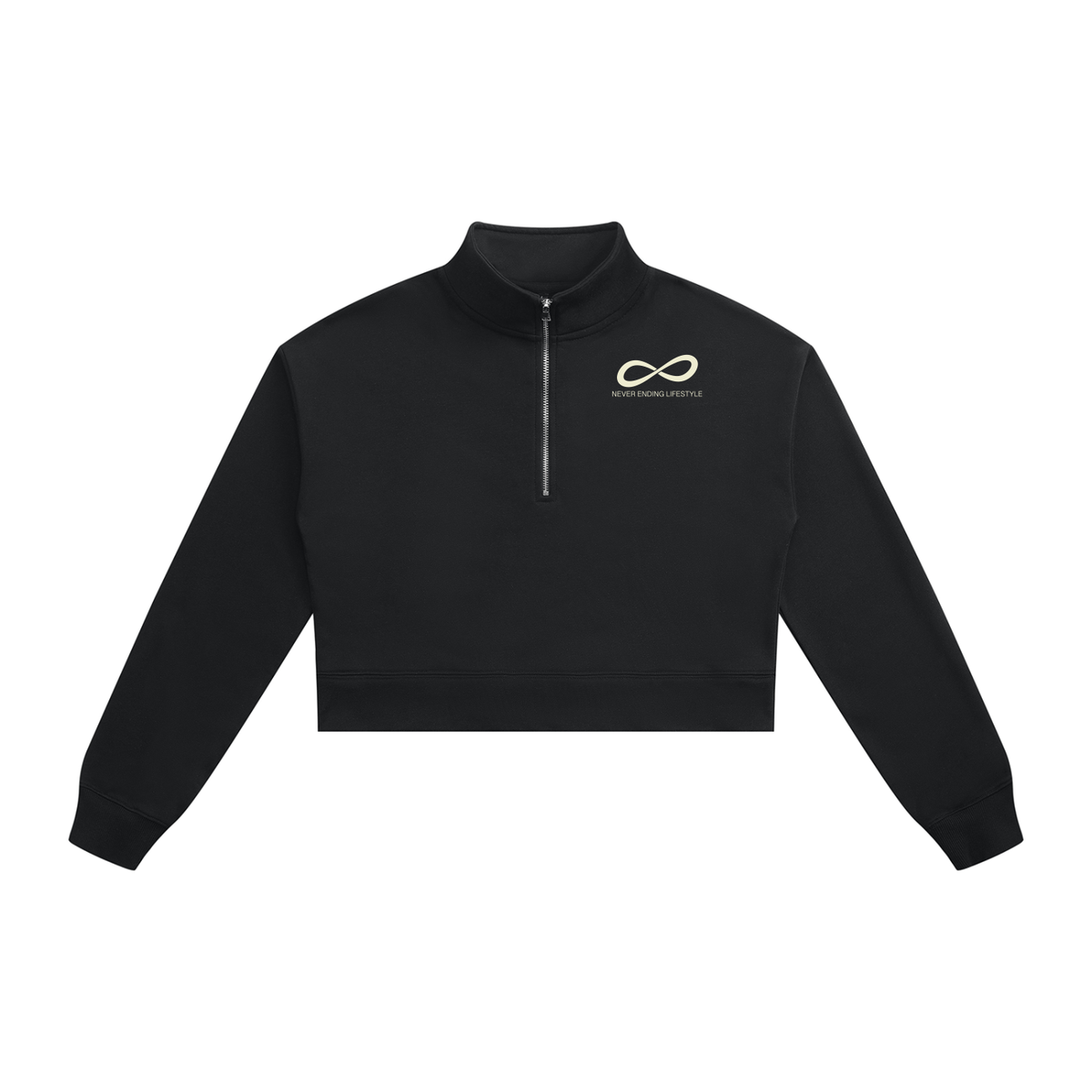 Never Ending Lifestyle Women’s Crop Quarter-Zip Sweatshirt