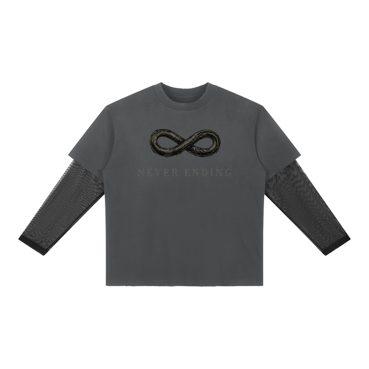 Never Ending Lifestyle Unisex Hydra Sunfade Layer T-Shirt
