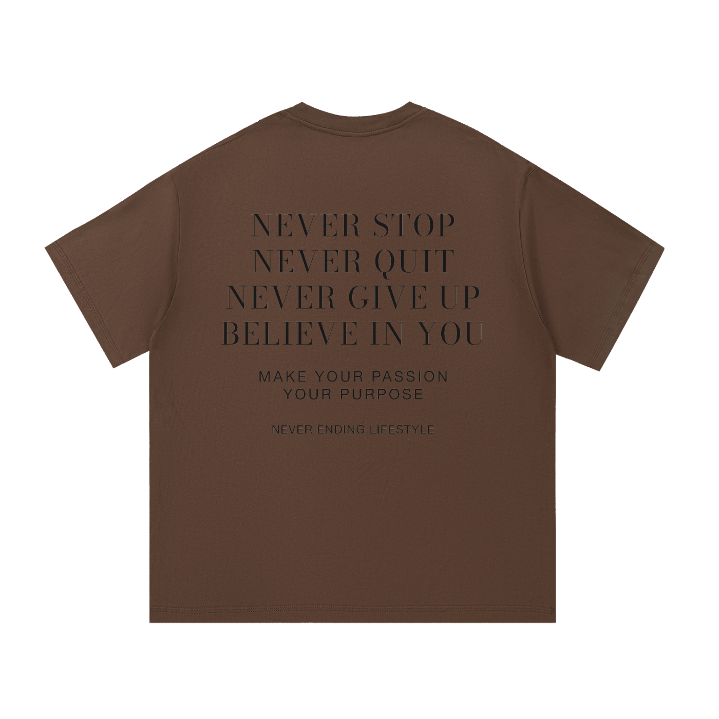 Never Ending Lifestyle Essential Cotton T-Shirt