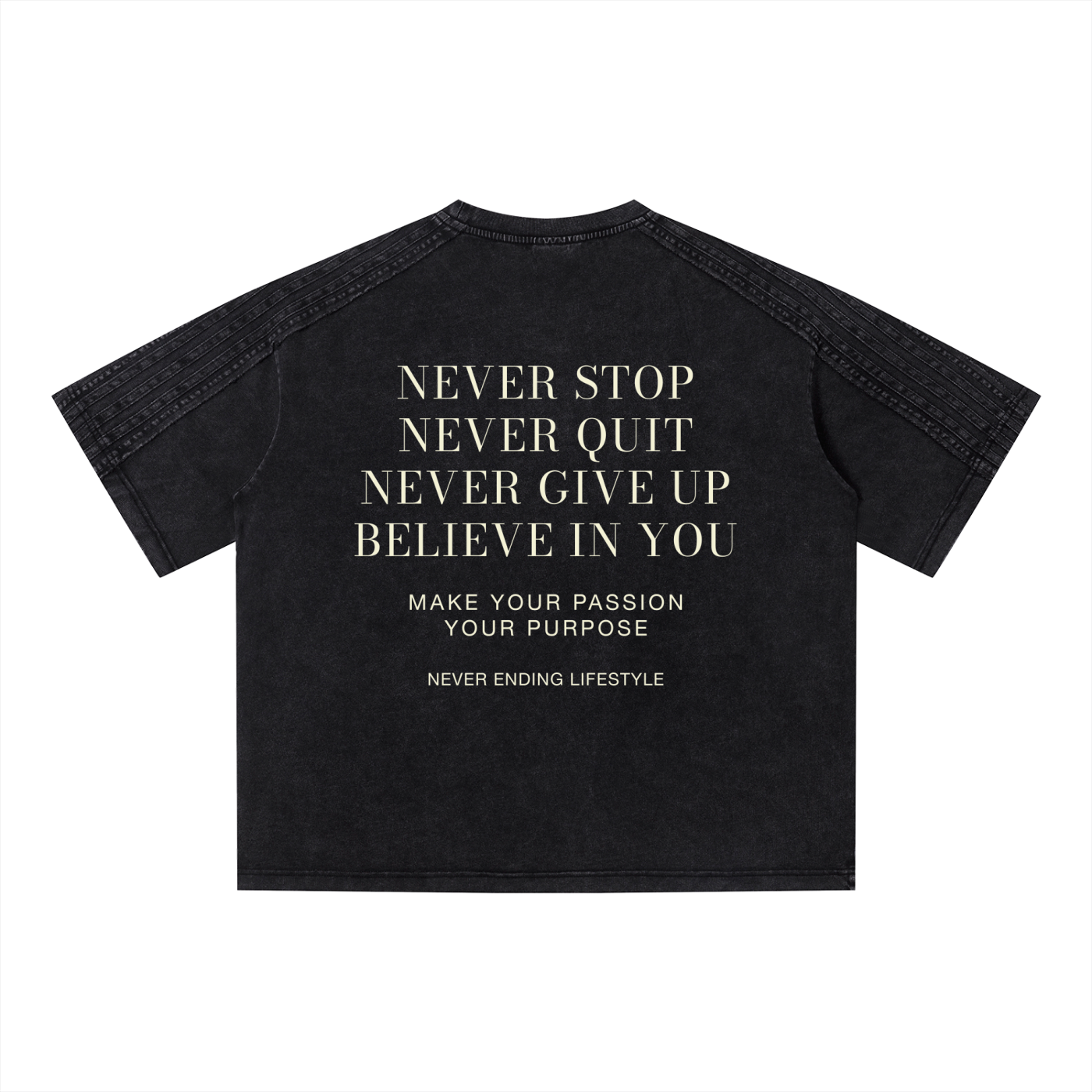 Never Ending Lifestyle Vintage Wash Boxy T-Shirt