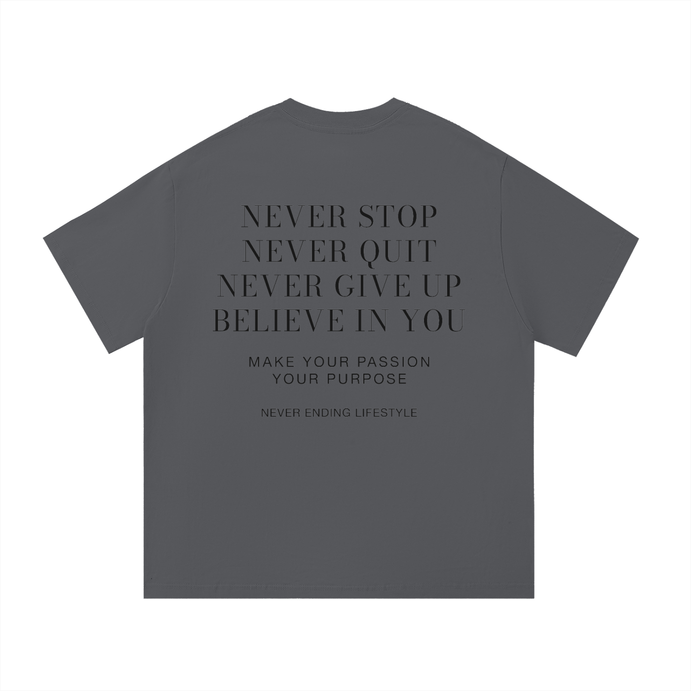 Never Ending Lifestyle Essential Cotton T-Shirt