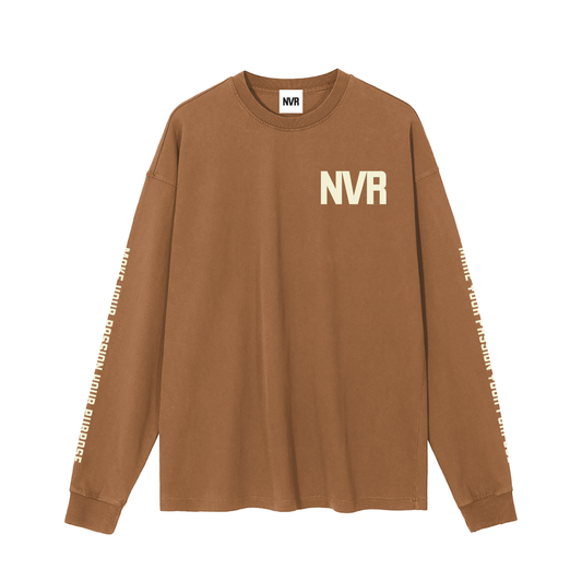 Never Ending Lifestyle Vintage Washed Long Sleeve T-Shirt