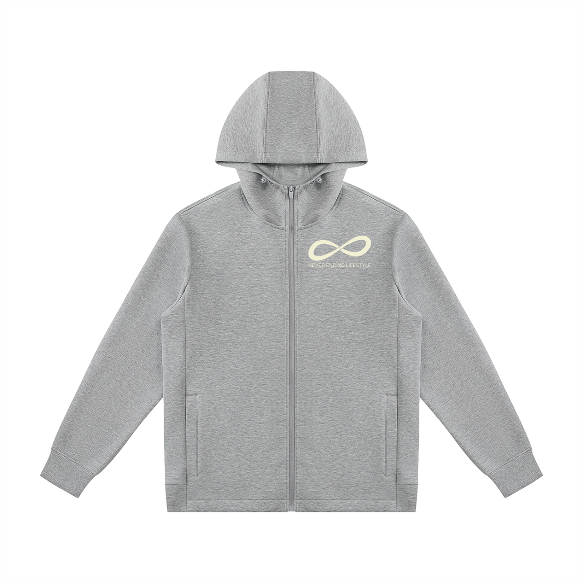 Never Ending Lifestyle Unisex Full-Zip Hoodie