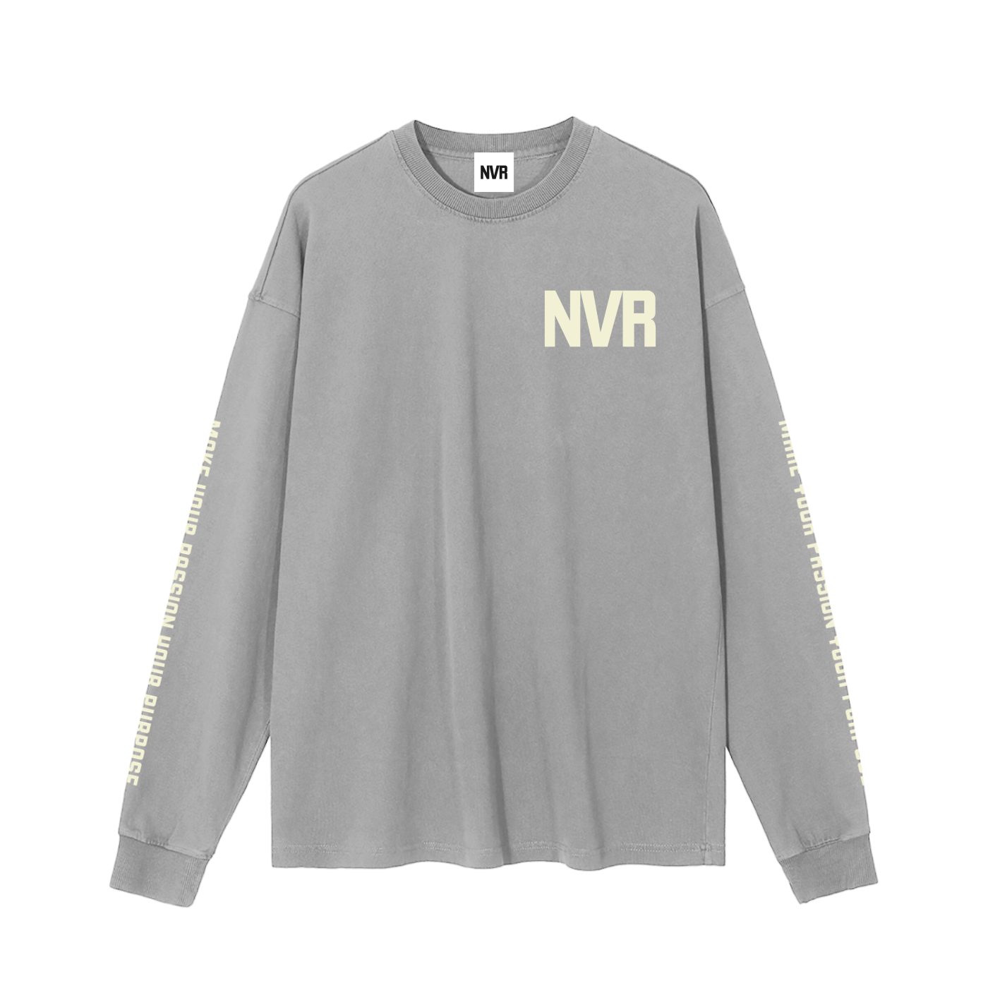 Never Ending Lifestyle Vintage Washed Long Sleeve T-Shirt