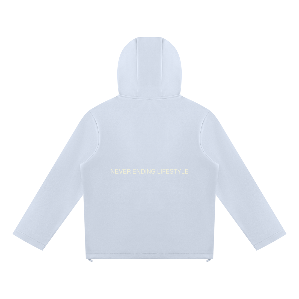 Never Ending Lifestyle Unisex Paneled Full-Zip Hoodie