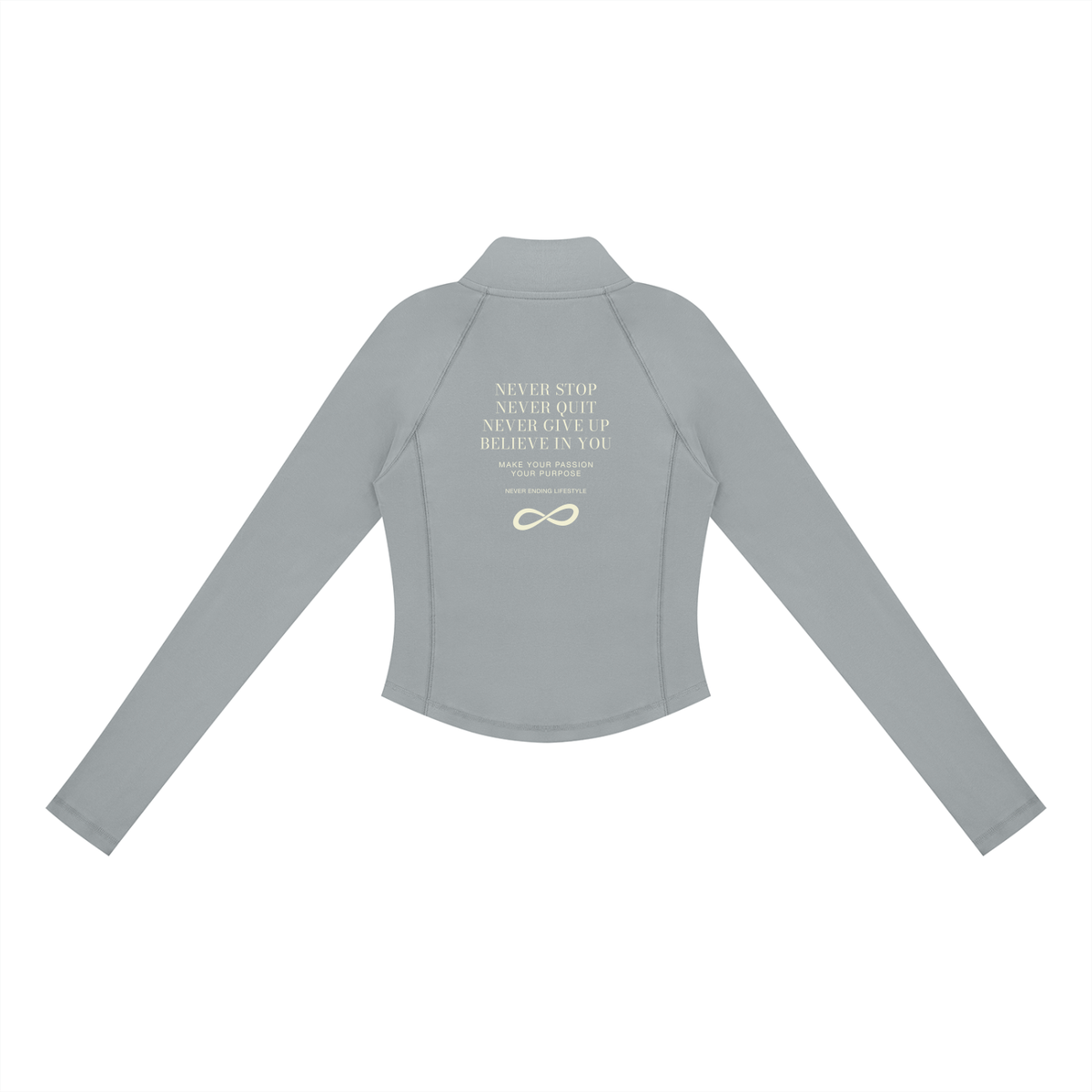 Never Ending Lifestyle Women’s Quarter-Zip Yoga T-Shirt