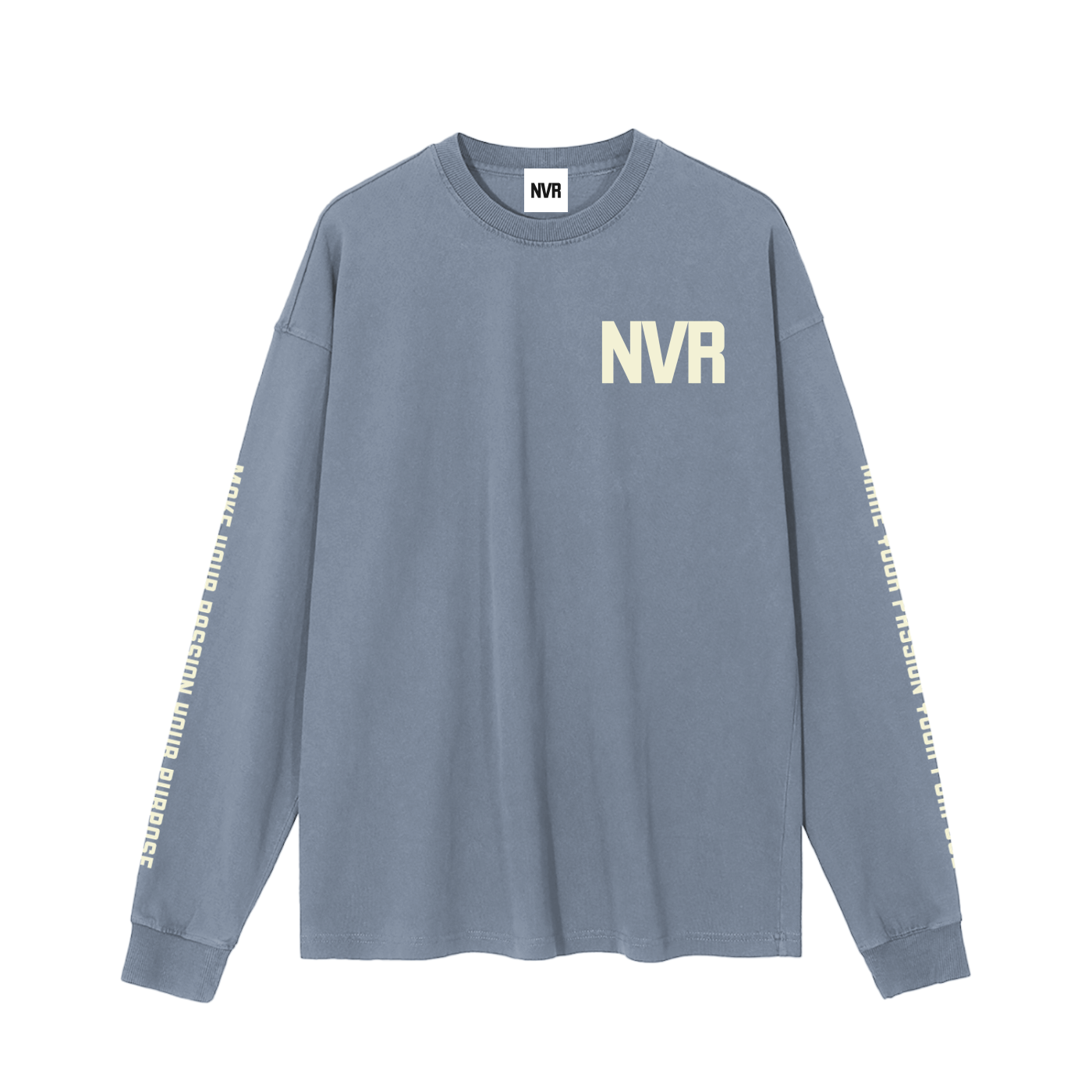 Never Ending Lifestyle Vintage Washed Long Sleeve T-Shirt