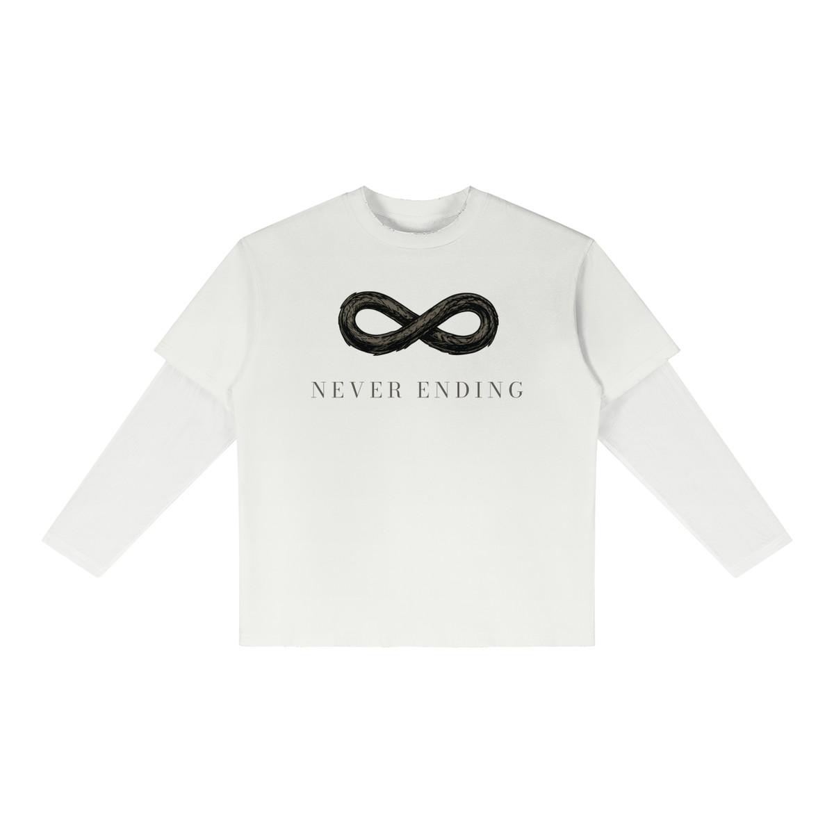 Never Ending Lifestyle Unisex Hydra Sunfade Layer T-Shirt