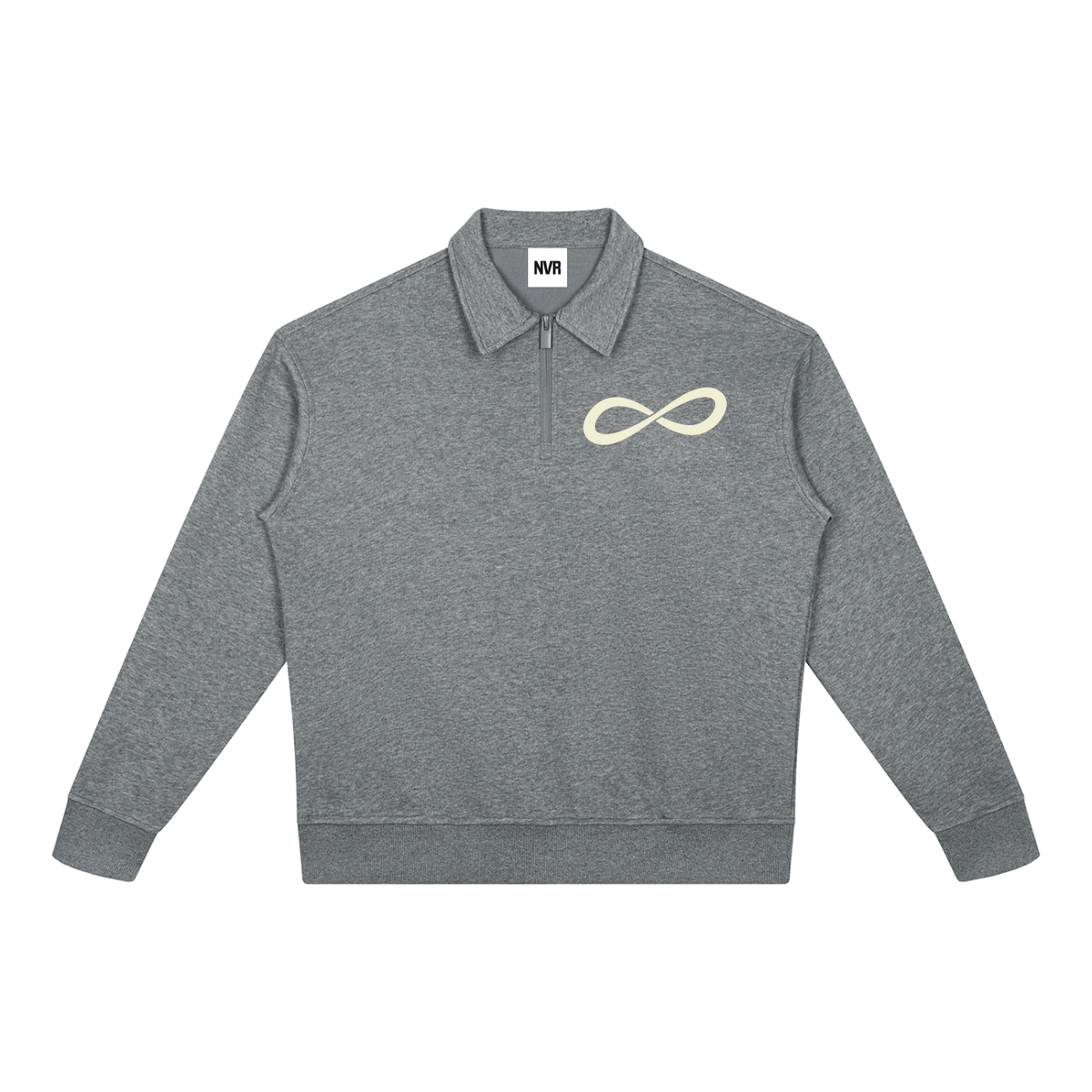 Never Ending Lifestyle Unisex Boxy Quarter-Zip Sweatshirt