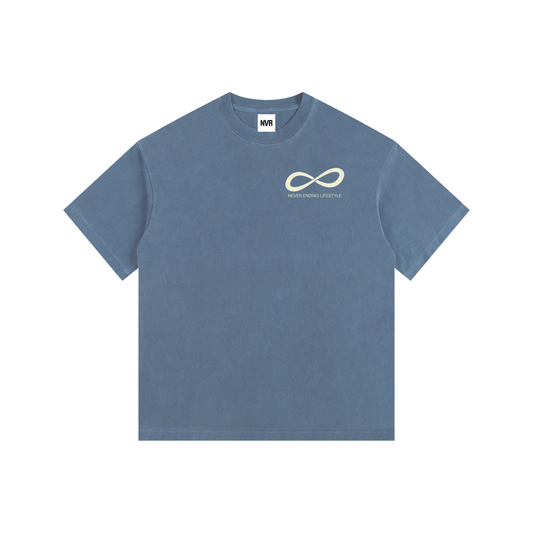 Never Ending Lifestyle Vintage Washed Oversized Cotton T-Shirt