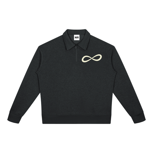 Never Ending Lifestyle Unisex Boxy Quarter-Zip Sweatshirt