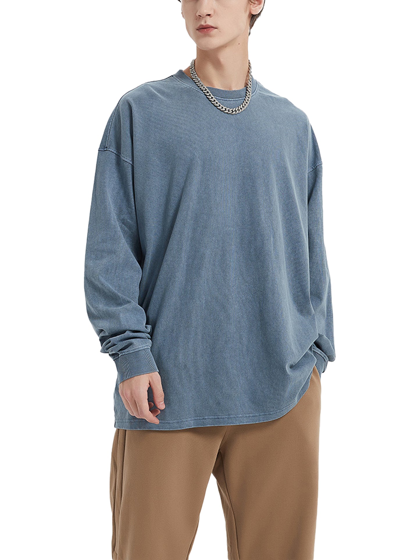 Never Ending Lifestyle Vintage Washed Long Sleeve T-Shirt