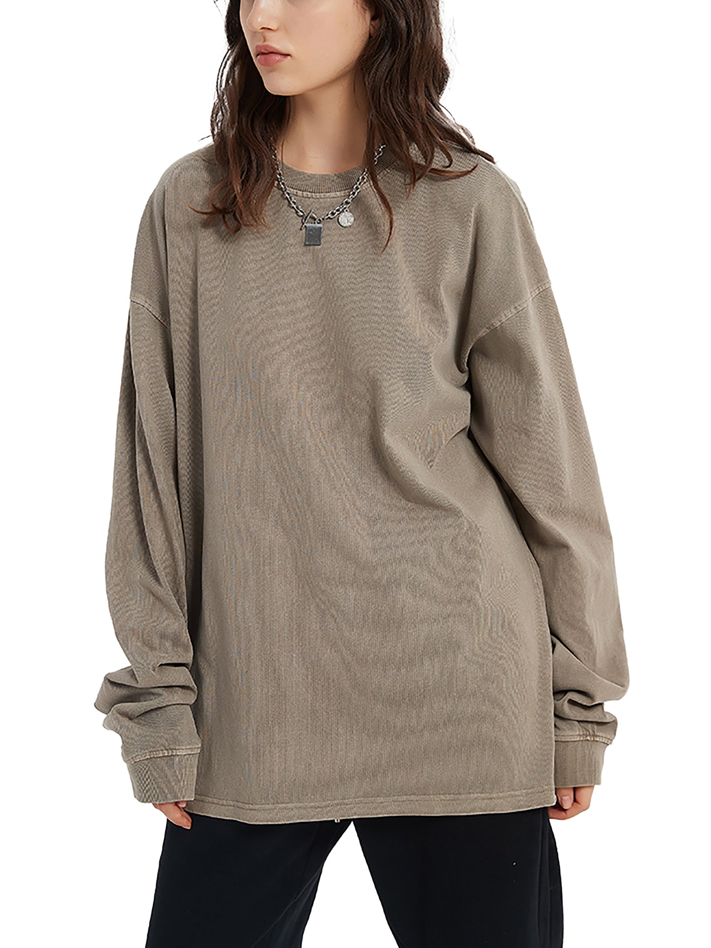 Never Ending Lifestyle Vintage Washed Long Sleeve T-Shirt