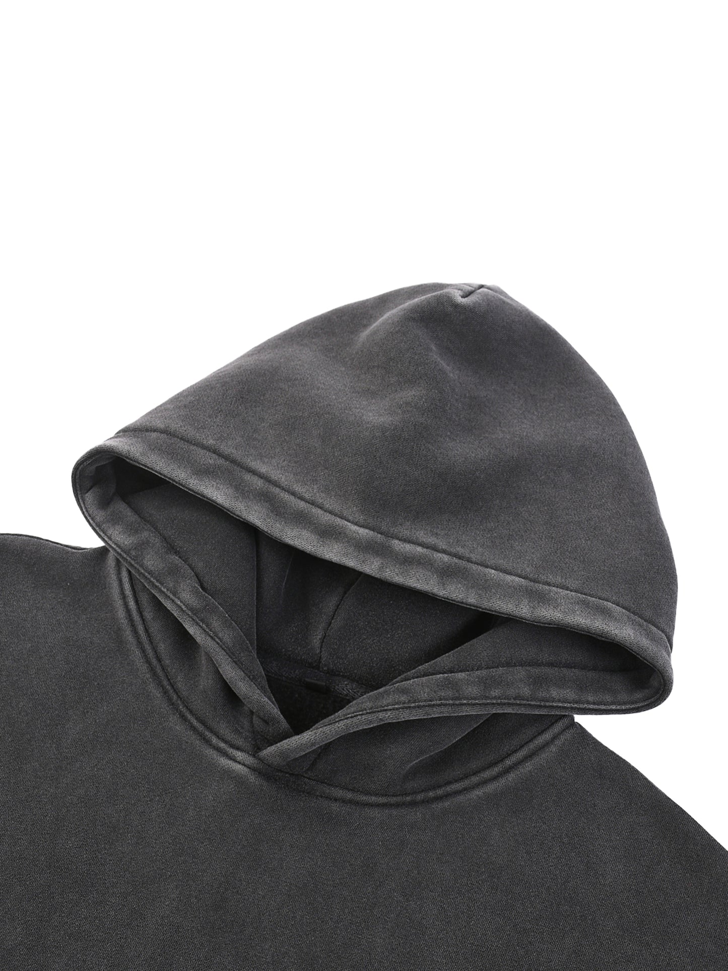 Never Ending Lifestyle Snow Wash Fleece Oversized Hoodie
