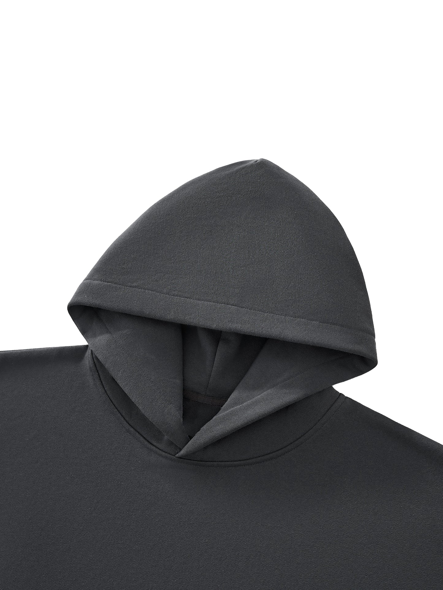 NVR Essential Heavyweight Oversized Drawstring Hem Hoodie